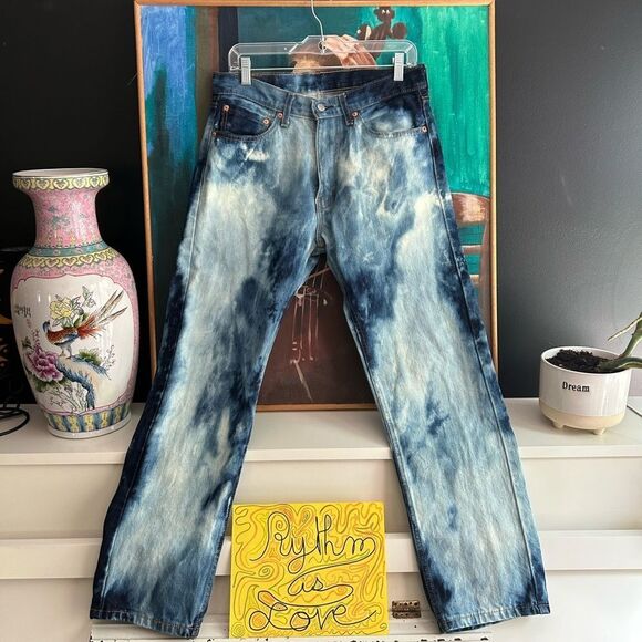 Levi’s 505 REGULAR FIT MEN'S JEANS 32x30 - Picture 1 of 15